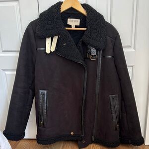 Black Shearling Jacket